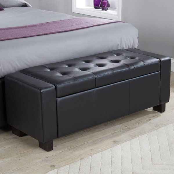 60 inch online upholstered storage bench